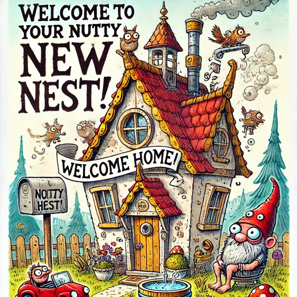 🐦🏠 Welcome to Your New Nest! 🧔‍♂️🐾