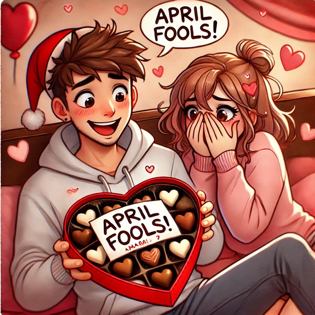 🌷😂 April Fools! 😘❤️