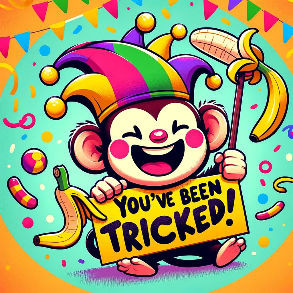 🎉 You've been tricked! 🎉