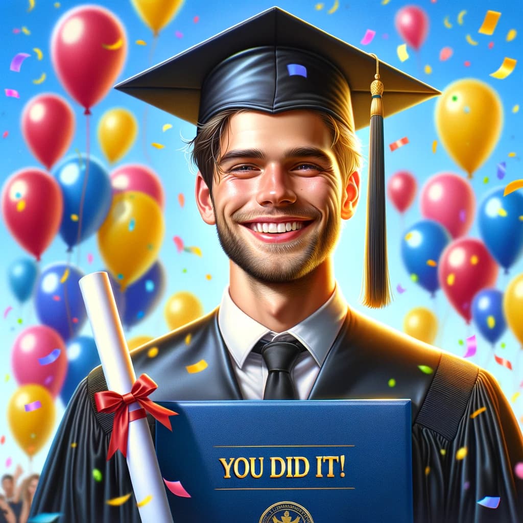 🎓🎉 Congrats Grad! You Did It! 🎖️🎉