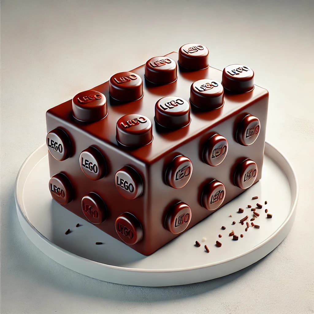 🍫 Decadent LEGO Cake 🥳