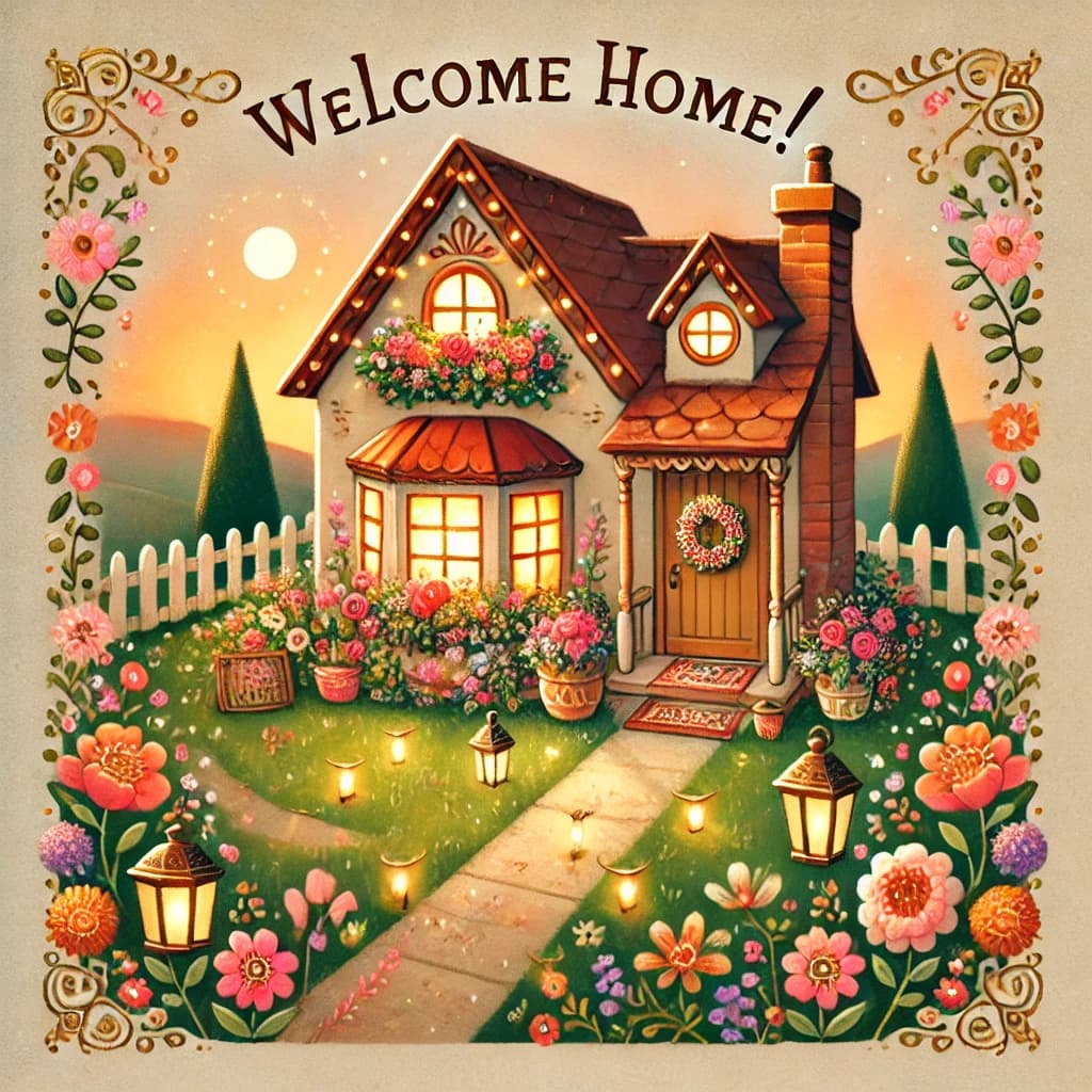 🏠 WELCOME HOME! 🌻