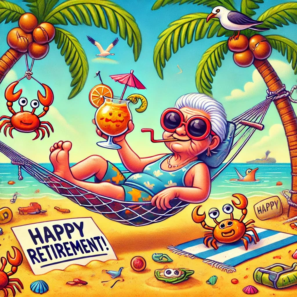 🎉 Happy Retirement! 🏖️🥭