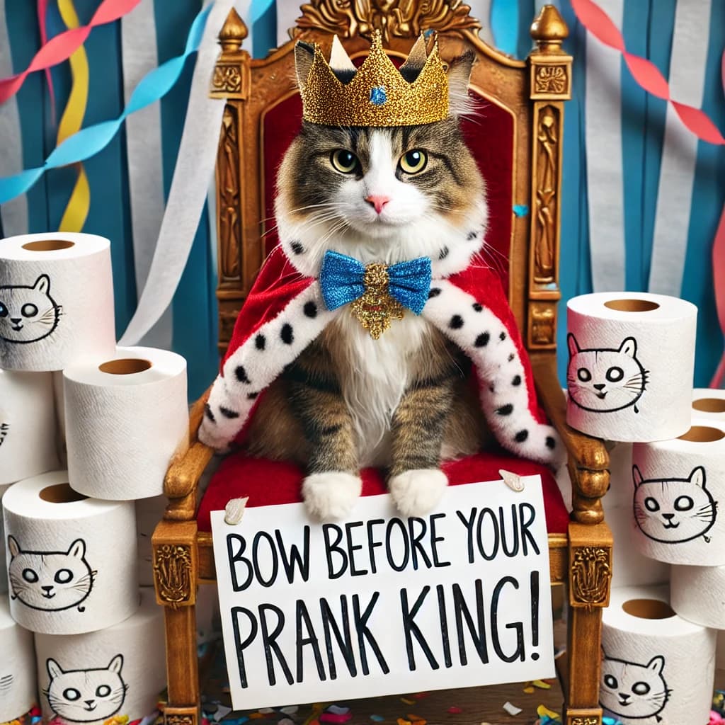 🐾Kingly Cat's Celebration! 💕👑